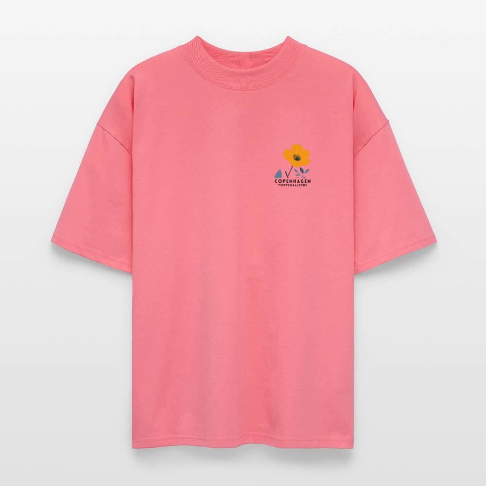 SHIRT OVERSIZED - COPENHAGEN - pink joy