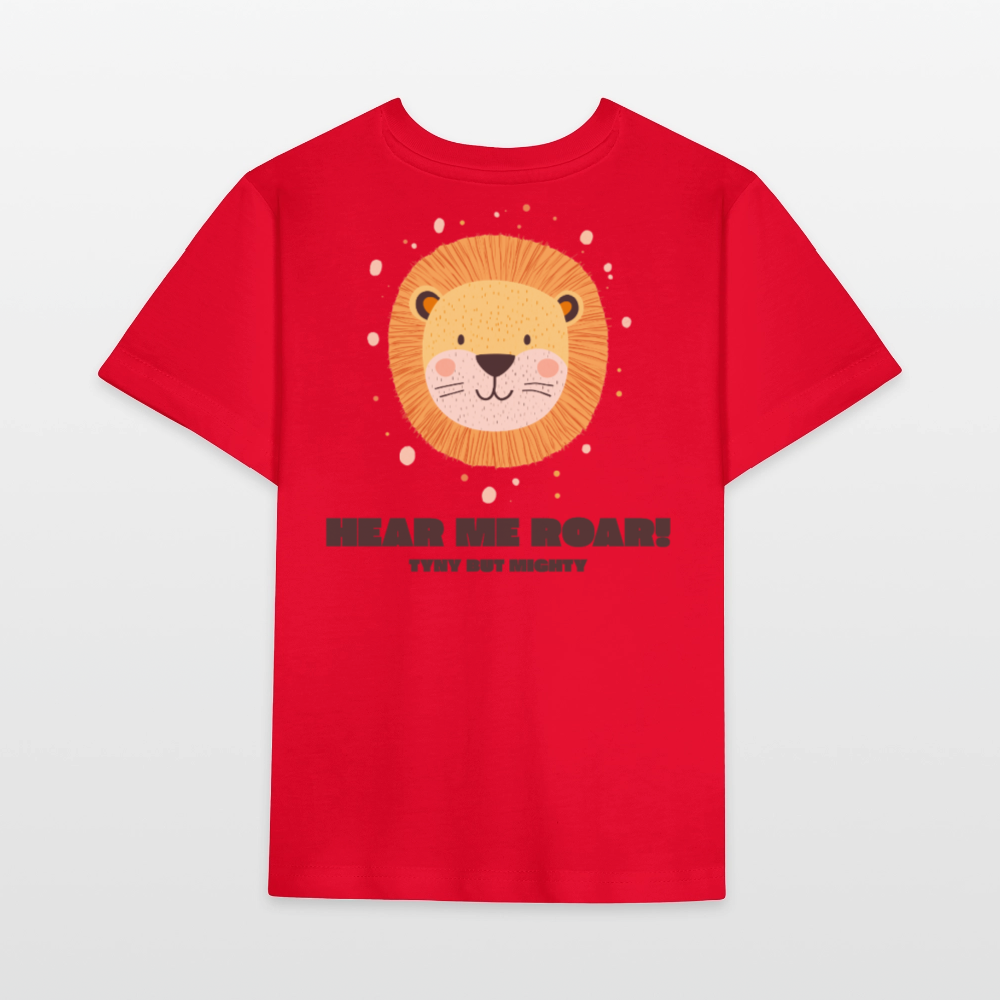 KIDS T-SHIRT - LÖWE - red