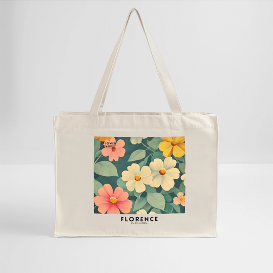 SHOPPING BAG - FLORENCE - natural