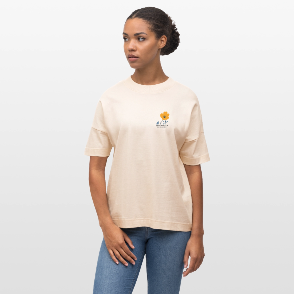 SHIRT OVERSIZED - COPENHAGEN - natural raw