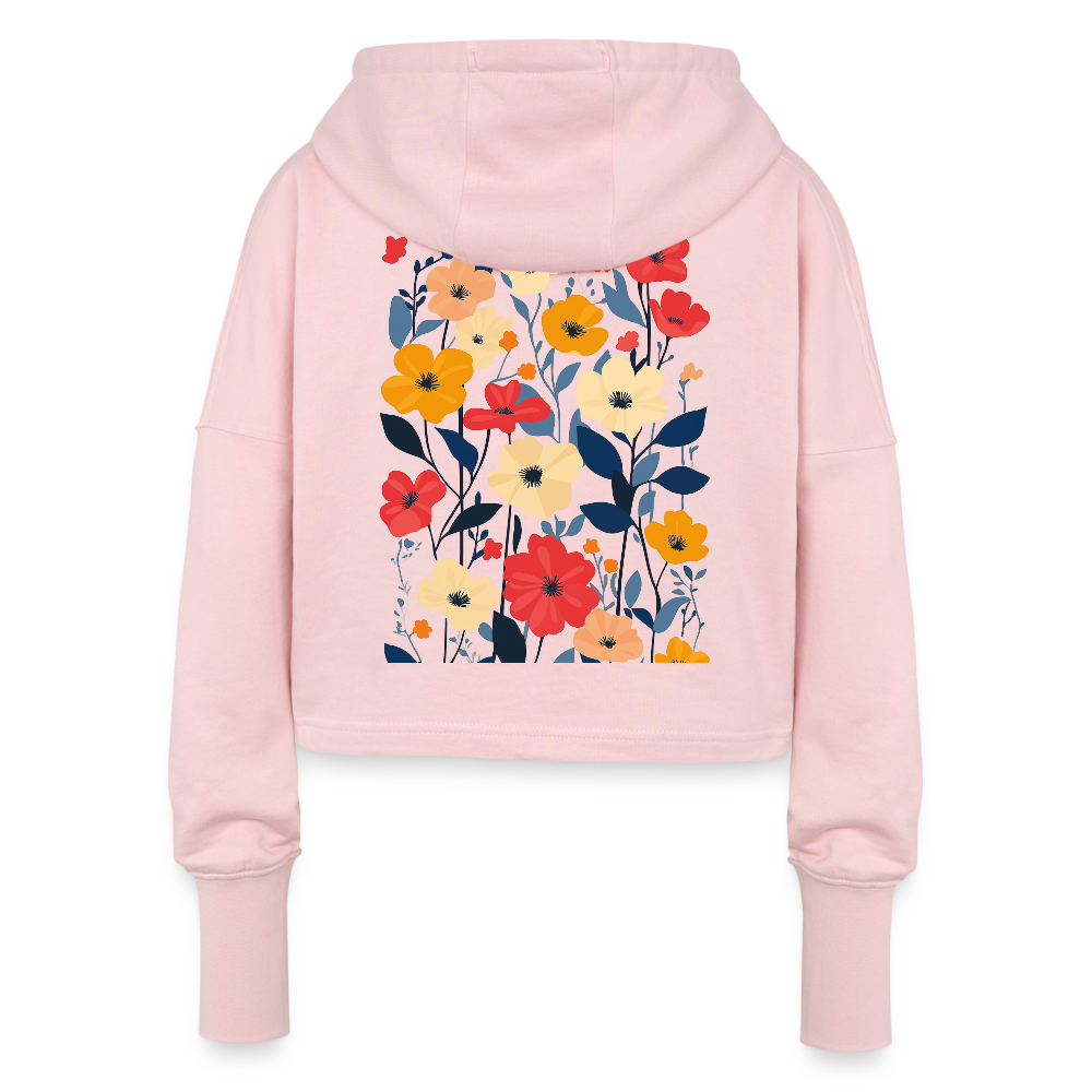 HOODIE CROPPED - COPENHAGEN - light pink