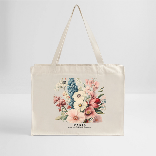 SHOPPING BAG - PARIS - natural