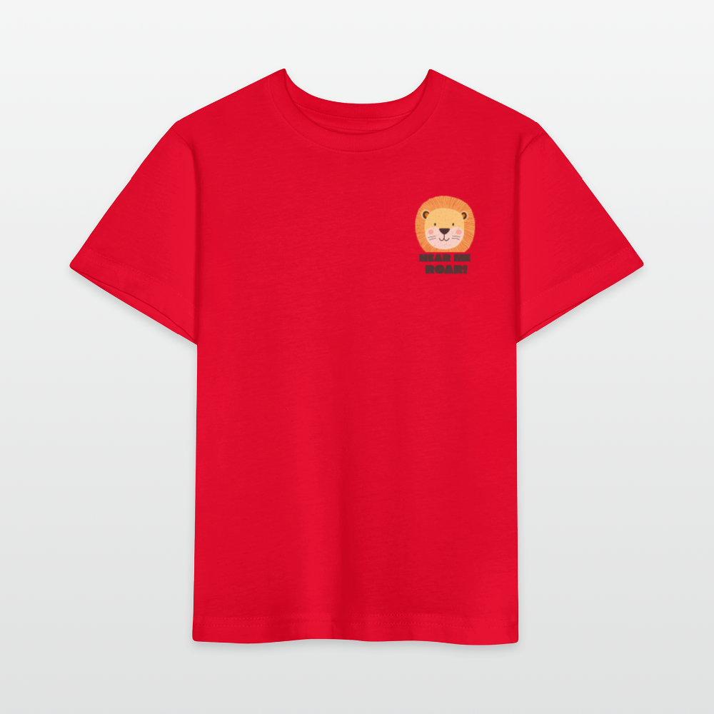 KIDS T-SHIRT - LÖWE - red