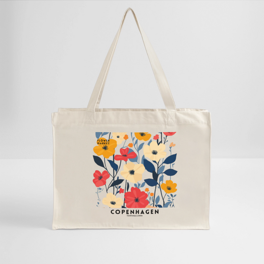 SHOPPING BAG - COPENHAGEN - natural