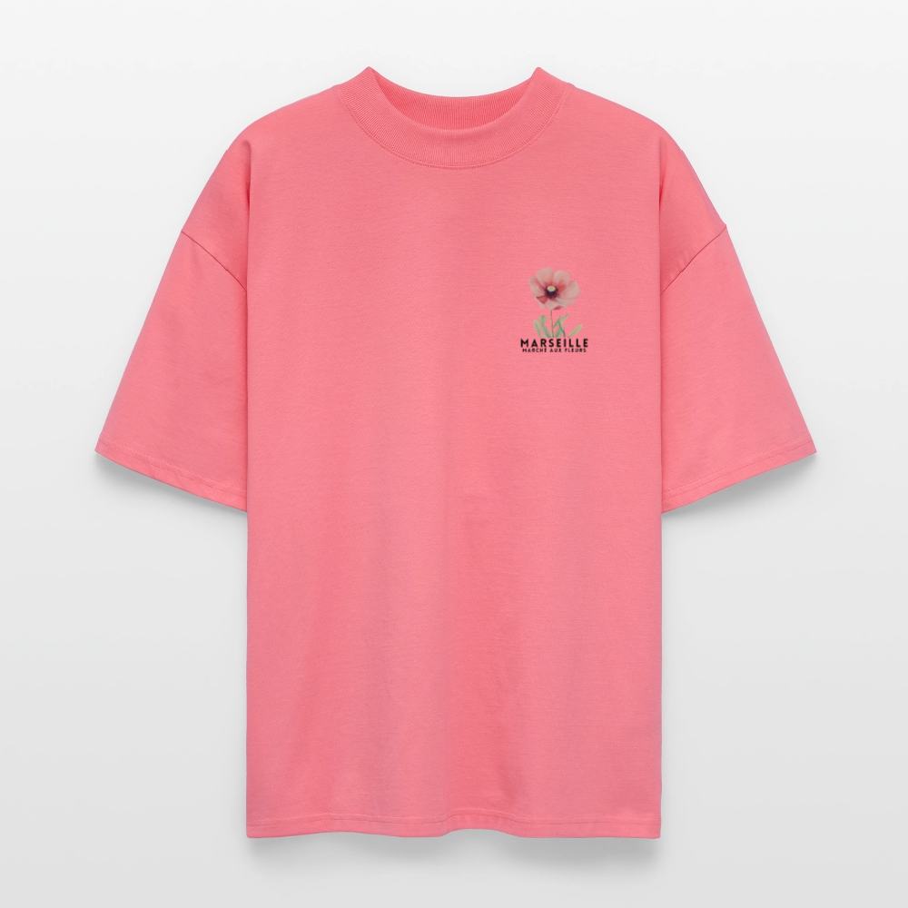 SHIRT OVERSIZED - MARSEILLE - pink joy 