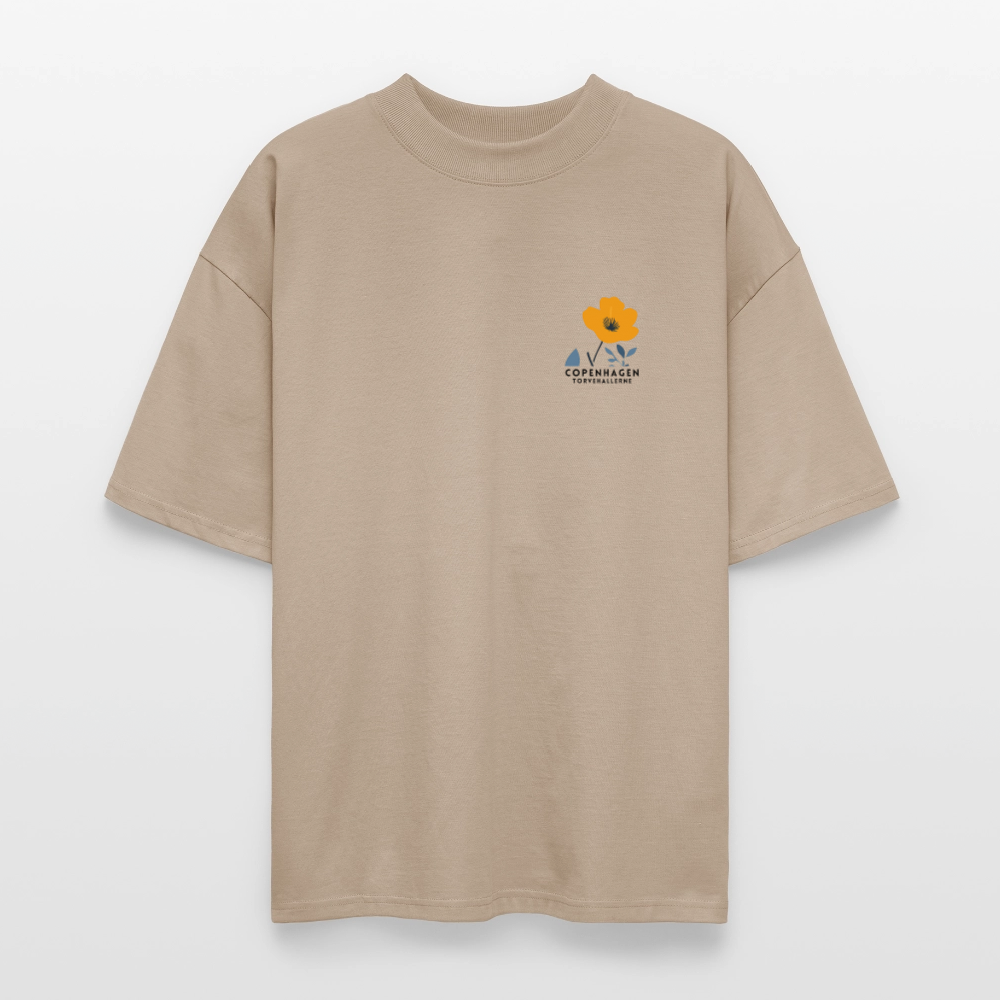 SHIRT OVERSIZED - COPENHAGEN - stone