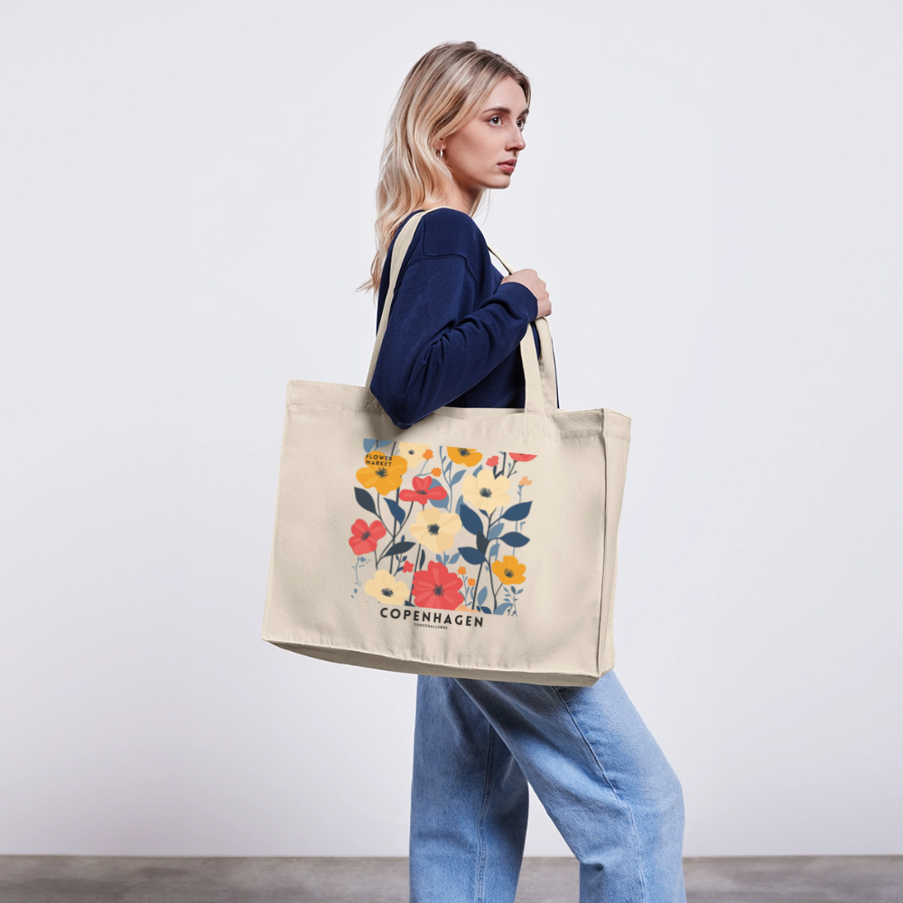 SHOPPING BAG - COPENHAGEN - natural